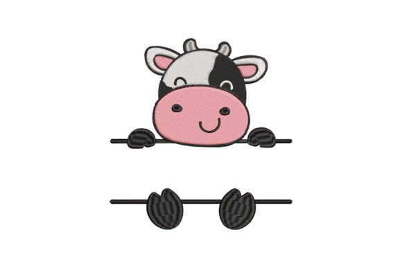 Cow Monogram: A Whimsy Embroidery Review for Etsy Shops