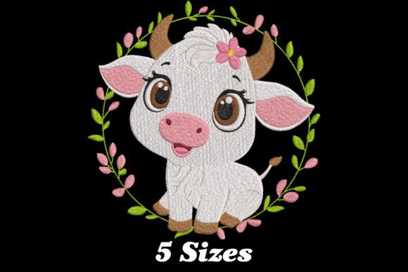 Cute Little Cow: A Seasonal Embroidery Review