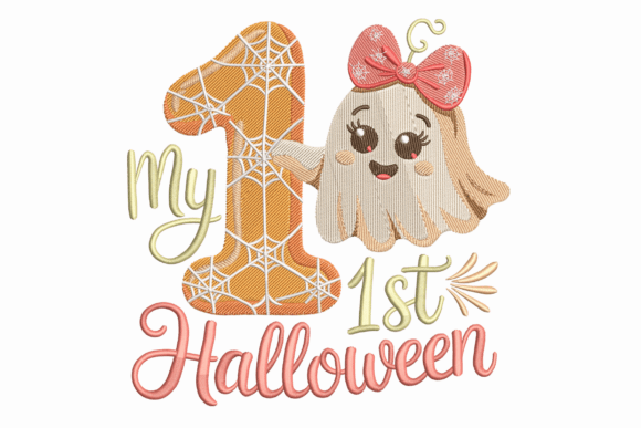 My 1st Halloween Embroidery Design Review