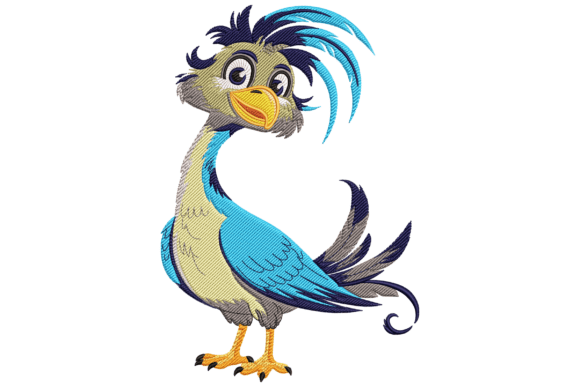 Playful Cartoon Bird: A Craft Fair Review
