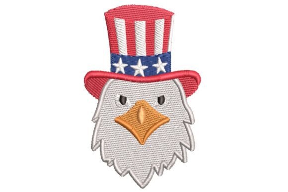 Review: Patriotic Eagle with Uncle Sam Hat Design