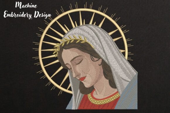 Reviewing Holy Virgin Mary on Black for Etsy Shops