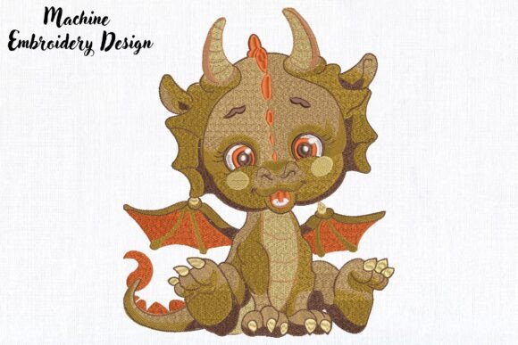 Reviewing the Cute Cartoon Baby Dragon Design