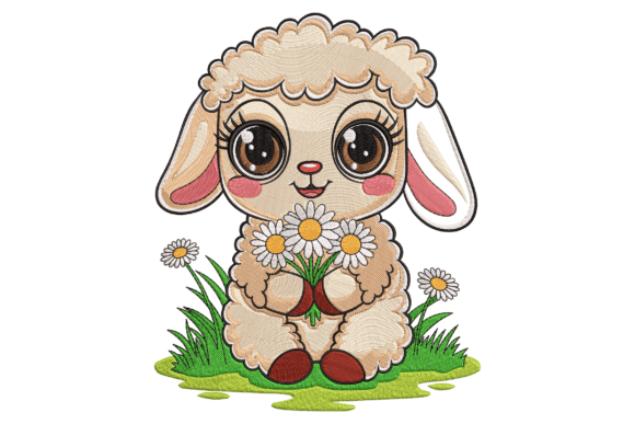 Sheep with Flowers: A Designer's Review for Gifts