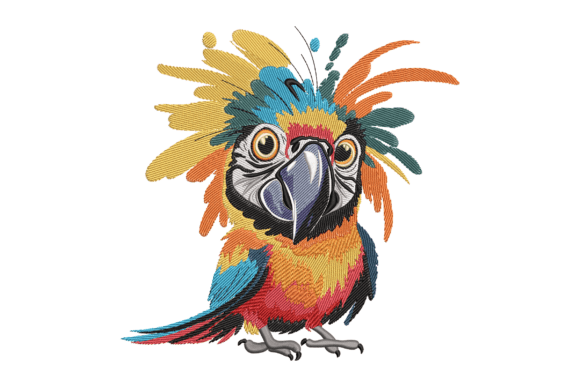 Vibrant Watercolor Parrot: A Holiday Design Review